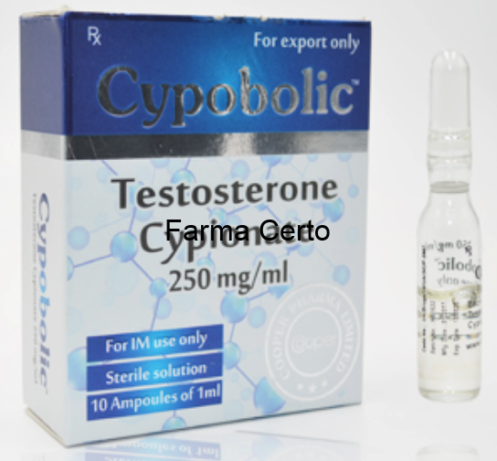 Cipionato de testosterona cooper pharma