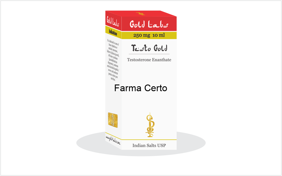 Enantato de testosterona gold labs
